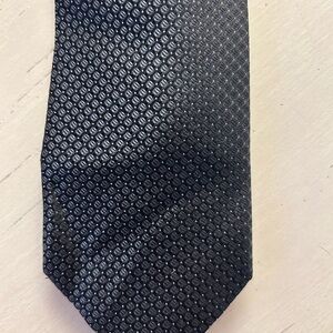 Calvin Klein Black Textured Tie